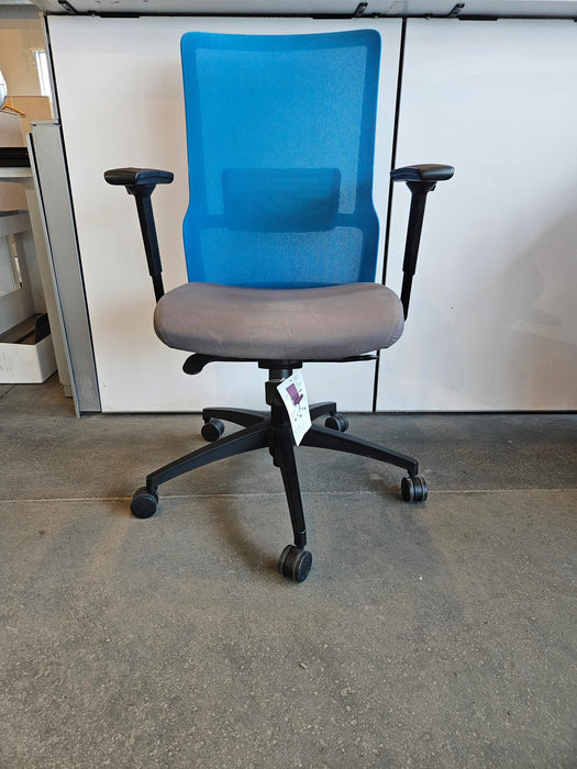 SitOnIt Novo Task Highback - Blue