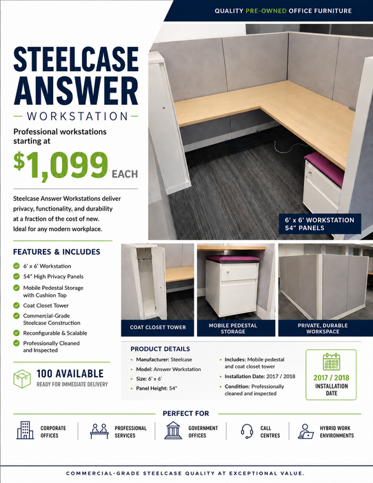 Steelcase Answer Workstation