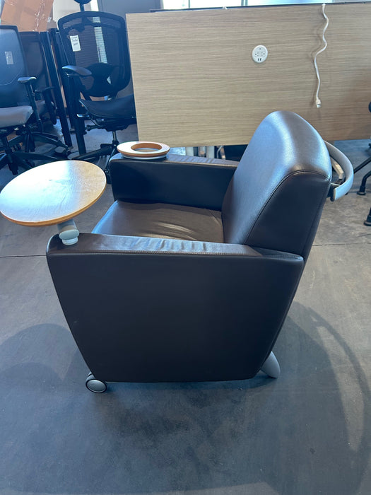 Leather Tablet Chair
