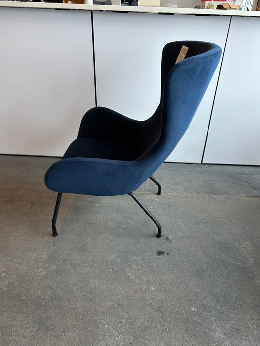 Blue Lounge Chair