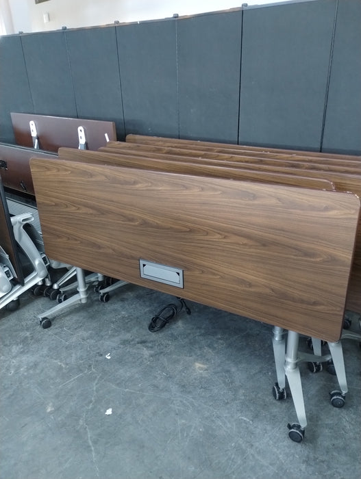 Flip-Top Desk Brown