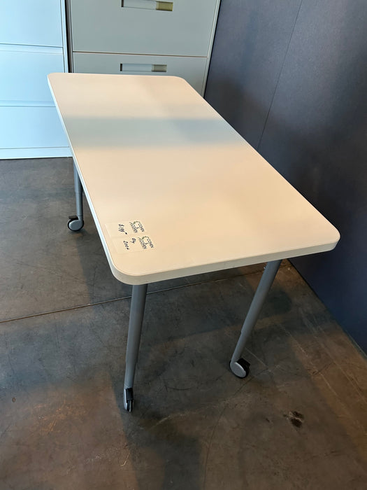 Steelcase Adjustable Mobile Table