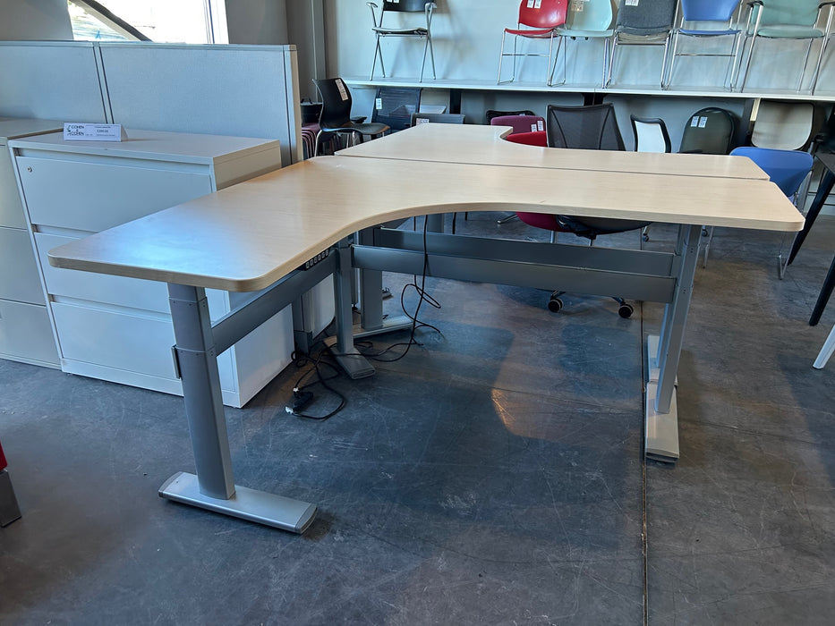 Right Handed Height Adjustable Desk