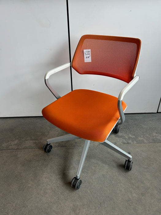 Steelcase Orange Chair