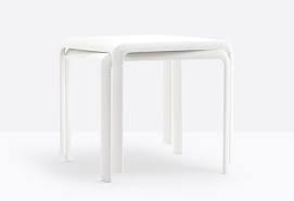 PEDRALI SNOW 301 - BIANCO TABLE